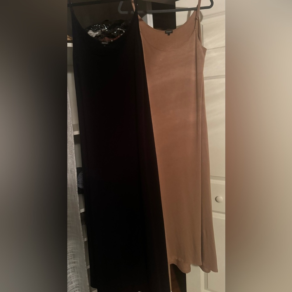 Bleusalt The Slip Dress Sz L, Navy or Tan,great condition,worn once